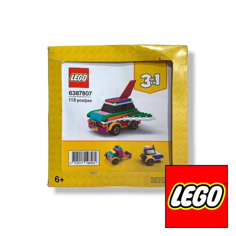 🍁2/$30🍁LEGO Promotional: 3 in 1 Rebuildable Flyer Car Set (6387807) - SEALED